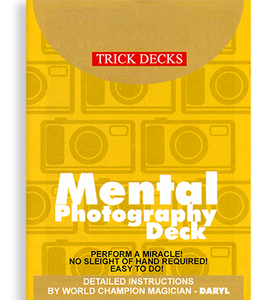 Mental Photo Deck Bicycle (Red) - Trick