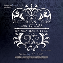 Load image into Gallery viewer, Victorian Coins and Glass (Gimmicks and Online Instructions) by Kainoa Harbottle and Kozmomagic - Trick