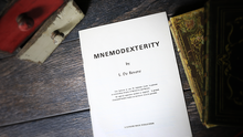 Load image into Gallery viewer, Mnemodexterity by L. De Bevere - Book