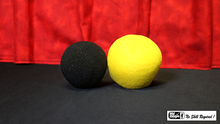 Load image into Gallery viewer, Ball To Dice (Yellow/Black) by Mr. Magic - Trick