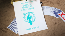 Load image into Gallery viewer, Effects with the Card Index by Mark Weston - Book