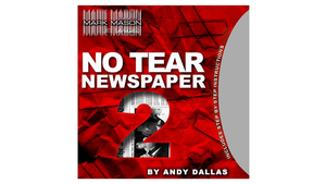 No Tear Newspaper 2 (Gimmick and Online Instructions) by Andy Dallas - Trick