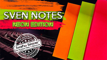 Load image into Gallery viewer, Sven Notes NEON EDITION (3 Neon Sticky Notes Style Pads) - Trick