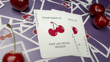 Load image into Gallery viewer, Cherry Casino (Desert Inn Purple) Playing Cards by Pure Imagination Projects