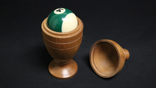 Load image into Gallery viewer, Deluxe Wooden Pool Ball Vase by Merlins Magic - Trick