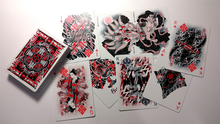 Load image into Gallery viewer, Sumi Kitsune Tale Teller (Craft Letterpressed Tuck) Playing Cards by Card Experiment