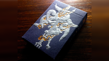 Load image into Gallery viewer, Sumi Kitsune Myth Maker (Blue Craft Letterpressed Tuck) Playing Cards by Card Experiment