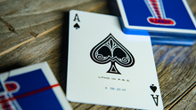 Load image into Gallery viewer, Gilded Vintage Feel Jerry&#39;s Nuggets (Blue) Playing Cards