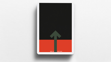 Load image into Gallery viewer, Offset Orange Playing Cards by Cardistry Touch