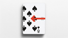 Load image into Gallery viewer, Offset Orange Playing Cards by Cardistry Touch