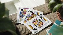 Load image into Gallery viewer, Cherry Casino (Tropicana Teal) Playing Cards by Pure Imagination Projects