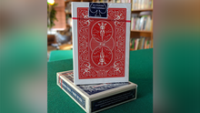 Load image into Gallery viewer, Experts Thin Crushed Printed on Web Press Rider Back Back (Red) Playing Cards