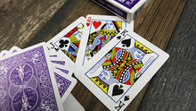 Load image into Gallery viewer, Bicycle Purple Playing Cards by US Playing Card Co