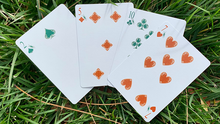 Load image into Gallery viewer, Gilded Grasshopper Dark (Olive) Playing Cards