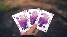 Load image into Gallery viewer, Lonely Wolf (Purple) Playing Cards by BOCOPO