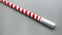 Load image into Gallery viewer, The Ultra Cane (Appearing / Metal) Red/ White Stripe by Bond Lee - Trick