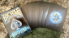 Load image into Gallery viewer, Bicycle Starlight Earth Glow Playing Cards by Collectable Playing Cards