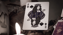 Load image into Gallery viewer, Deal with the Devil (Cobalt Blue) UV Playing Cards by Darkside Playing Card Co