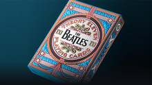 Load image into Gallery viewer, The Beatles (Blue) Playing Cards by theory11