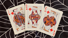 Load image into Gallery viewer, Gilded Bicycle Spider (Tan) Playing Cards