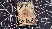 Load image into Gallery viewer, Gilded Bicycle Spider (Tan) Playing Cards