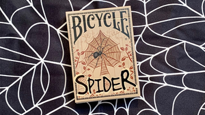 Gilded Bicycle Spider (Tan) Playing Cards