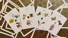 Load image into Gallery viewer, Gilded Astrological Hodges Playing Cards