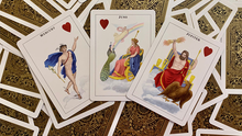 Load image into Gallery viewer, Gilded Astrological Hodges Playing Cards