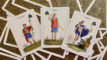 Load image into Gallery viewer, Gilded Astrological Hodges Playing Cards