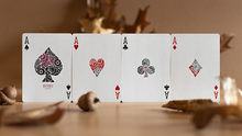 Load image into Gallery viewer, Butterfly Seasons Marked Playing Cards (Fall) by Ondrej Psenicka