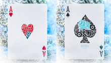 Load image into Gallery viewer, Butterfly Seasons Marked Playing Cards (Winter) by Ondrej Psenicka