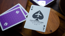 Load image into Gallery viewer, Lounge Edition in Passenger Purple by Jetsetter Playing Cards