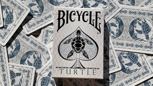 Load image into Gallery viewer, Gilded Bicycle Turtle (Sea) Playing Cards