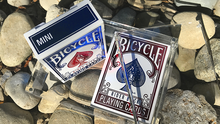 Load image into Gallery viewer, Bicycle Rider Back Mini Limited Edition (2 Pack With Foil Tucks In Carat Case) by US Playing Card Co