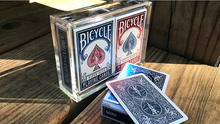 Load image into Gallery viewer, Bicycle Rider Back Mini Limited Edition (2 Pack With Foil Tucks In Carat Case) by US Playing Card Co