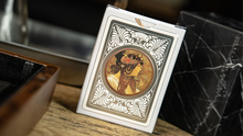 Load image into Gallery viewer, Mucha Princess Hyacinth Silver Edition Playing Cards by TCC