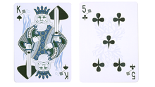 Load image into Gallery viewer, Gilded Bicycle Stingray (Teal) Playing Cards