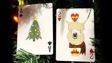 Load image into Gallery viewer, Alpaca Christmas Playing Cards