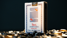 Load image into Gallery viewer, Limited Bee X Cherry (Blue) Playing Cards