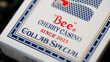 Load image into Gallery viewer, Limited Bee X Cherry (Blue) Playing Cards