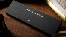 Load image into Gallery viewer, Leather Book Weight (Black) by TCC Presents