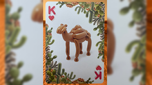 Load image into Gallery viewer, Gilded Bicycle Balloon Desert Playing Cards