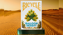 Load image into Gallery viewer, Gilded Bicycle Balloon Desert Playing Cards