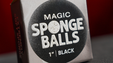 Load image into Gallery viewer, Magic Sponge Balls 4PK BLACK 1&quot; by Murphy&#39;s Magic