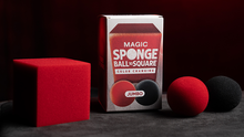 Load image into Gallery viewer, Magic Color Changing Sponge Ball to Square JUMBO by Murphy&#39;s Magic