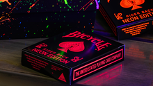 Load image into Gallery viewer, Bicycle Star-Fire Pink Neon Playing Cards