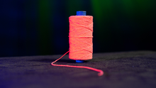 Load image into Gallery viewer, WGM UV GLOW GYPSY THREAD ORANGE REFILL SPOOL by Murphy&#39;s Magic  - Trick