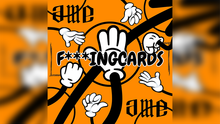 Load image into Gallery viewer, F***ing Cards (Orange Blackout Edition) by Ame Molin