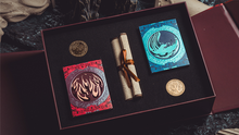 Load image into Gallery viewer, Atlantis (Water and Fire) Limited Gilded 2 Decks Set Playing Cards