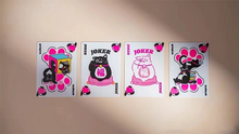 Load image into Gallery viewer, Bicycle Cat (Pink) Playing Cards by US Playing Card Co.